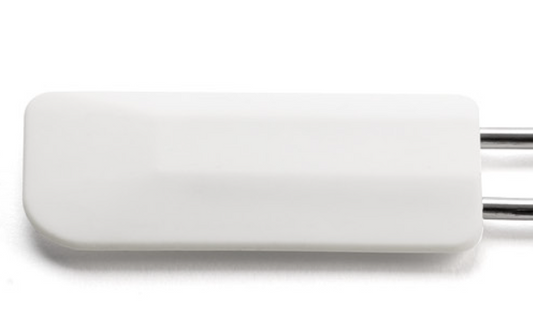 Spatel klein Silikon weiß